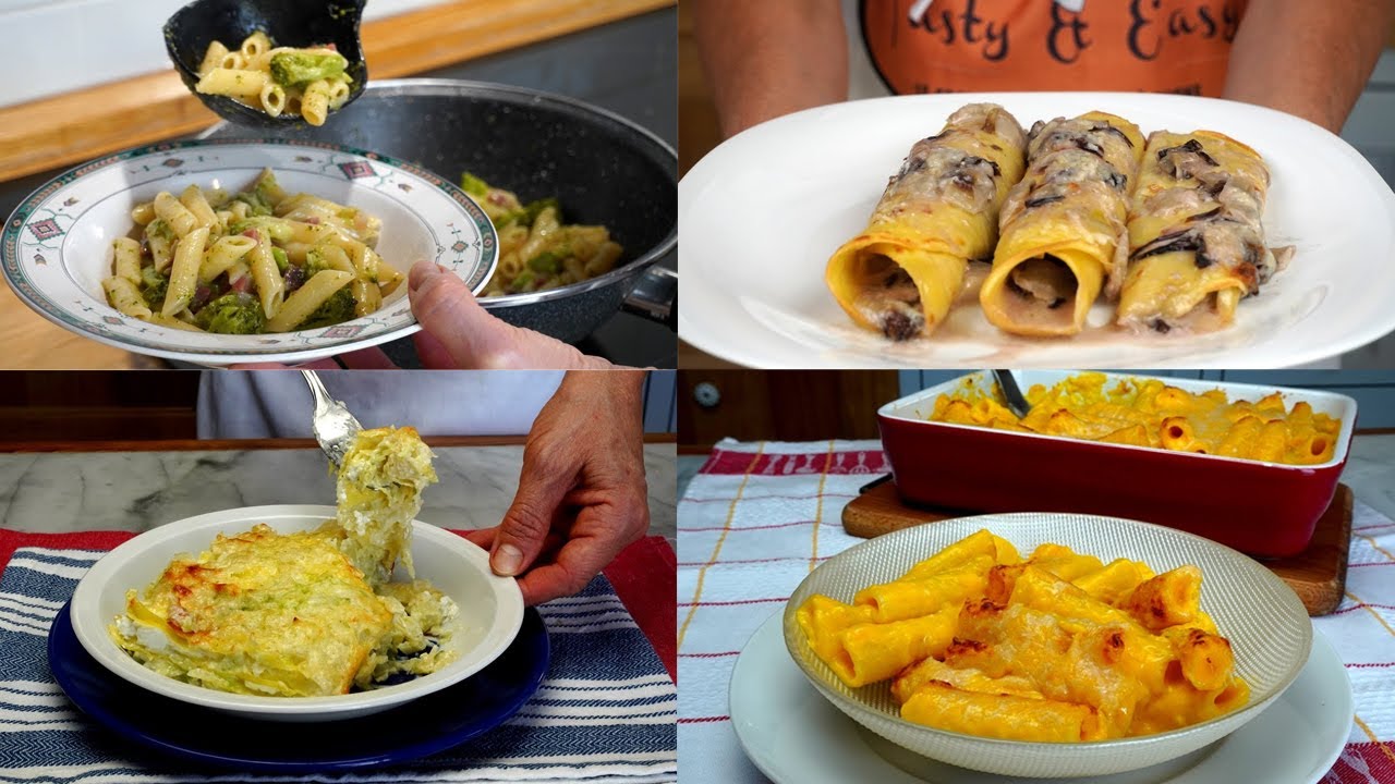 4 IMPERDIBILI PRIMI PIATTI DA FARE IN INVERNO Facili e Golosi