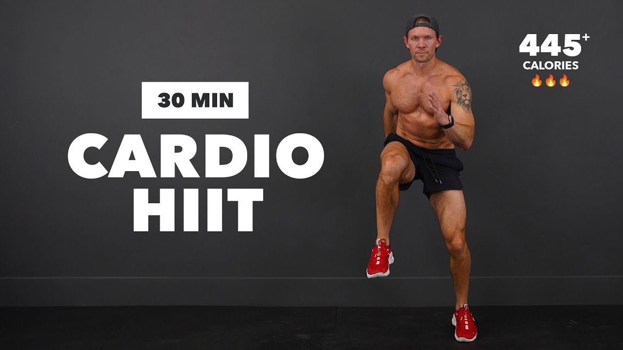 30 Minute HIIT Cardio (No Equipment)