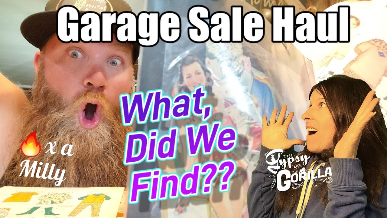 Dug Up GOLD! | Hamilton Lake | Town Wide Garage Sale Haul!
