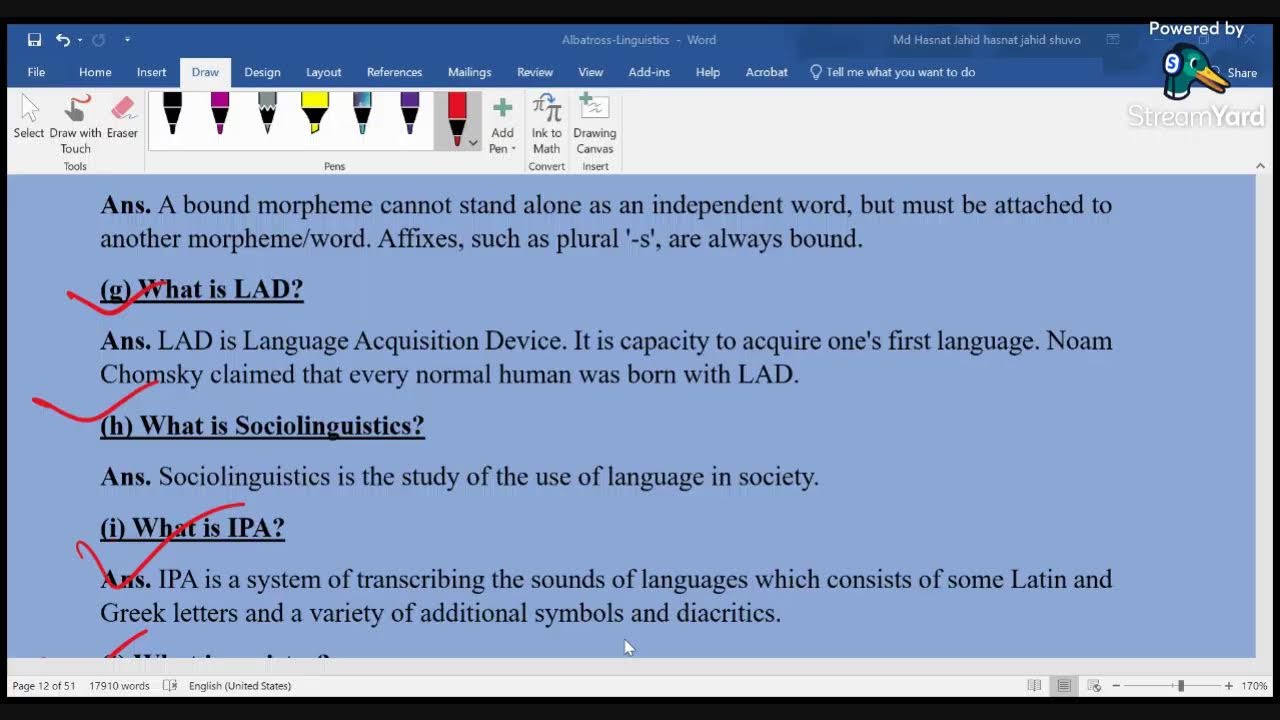 Linguistics | Free Revision Class - 2025 | Introduction to Linguistics