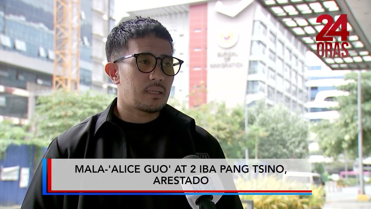 Mala-'Alice Guo' at 2 iba pang Tsino, arestado #shorts | 24 Oras