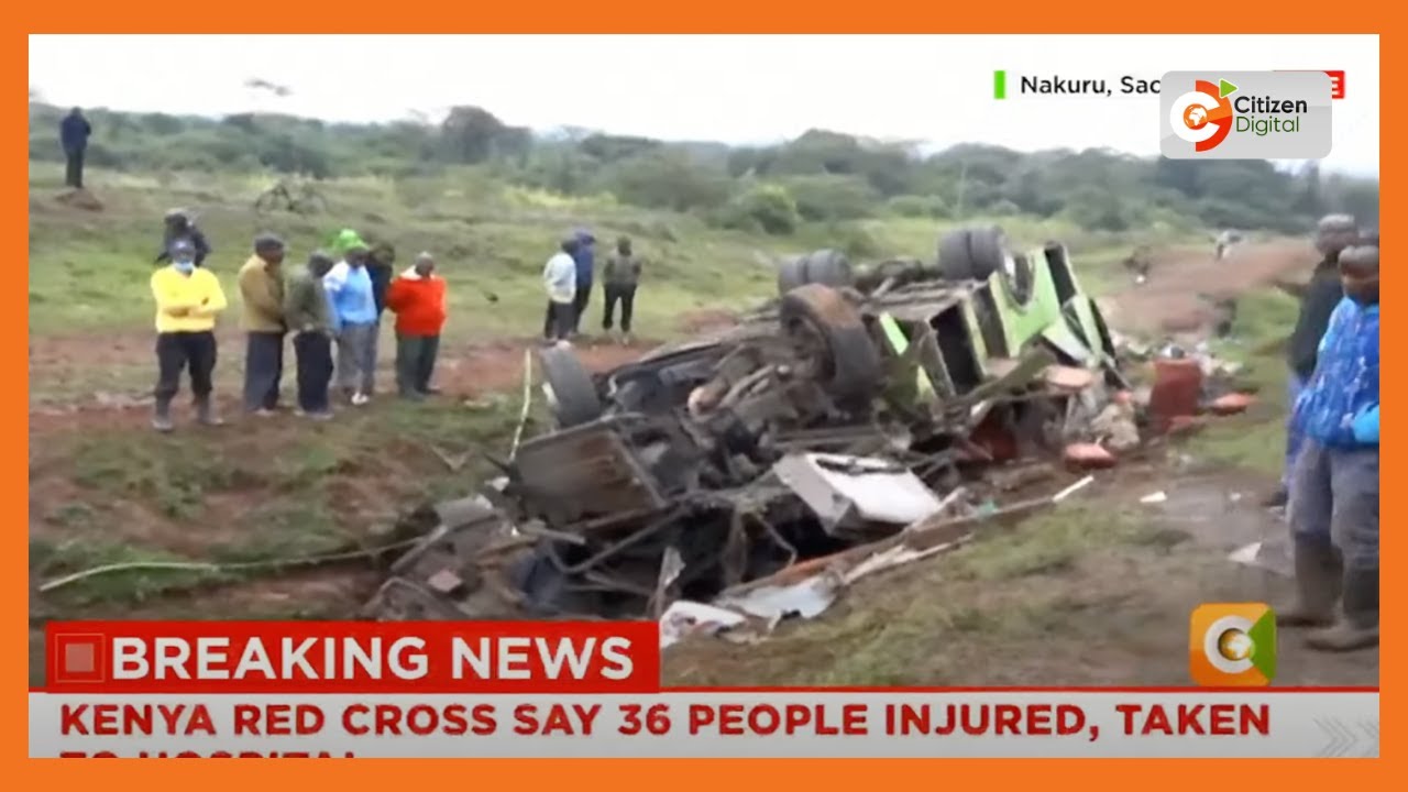 6 people killed in a road accident in Sachangwan area, Nakuru