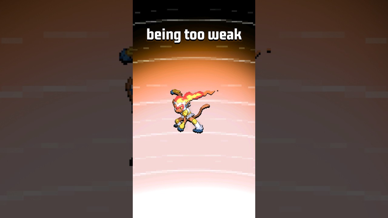 Why Infernape fell off in Gen 4 #shorts