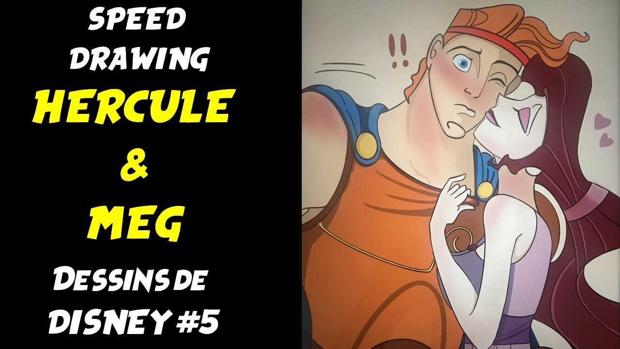Speed Drawing : HERCULE & MEG