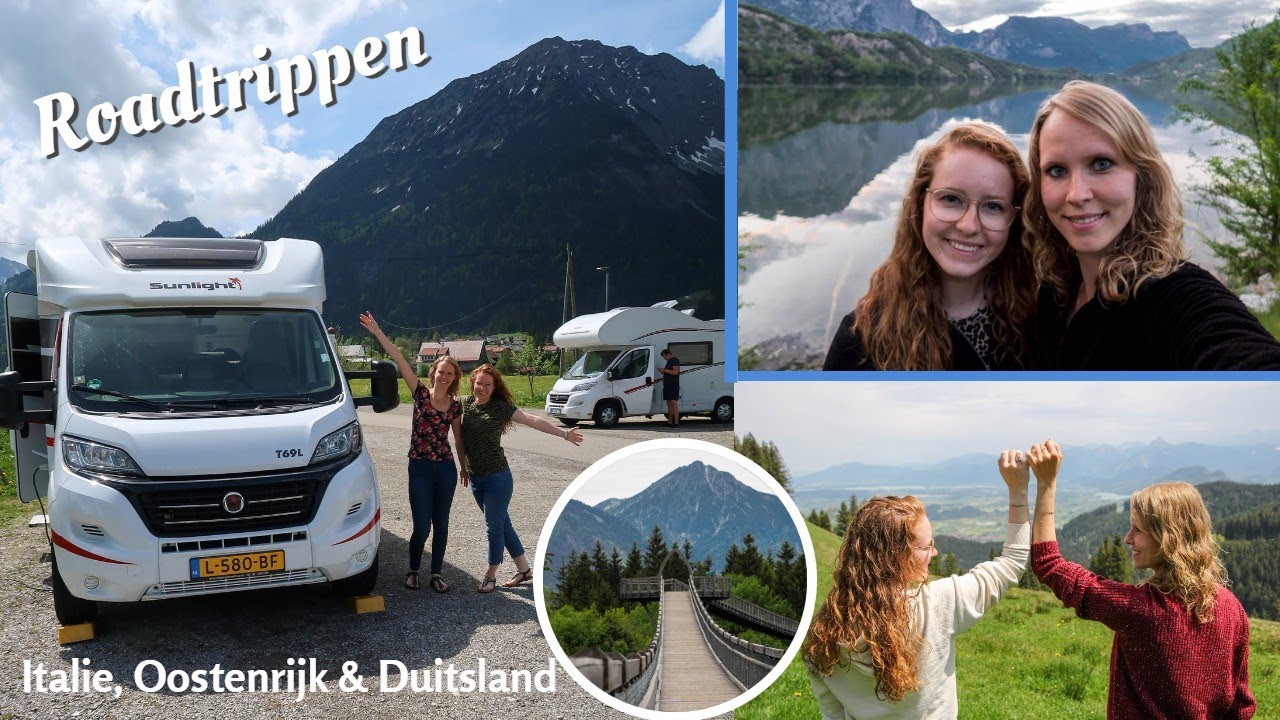 Roadtrippen Door Italië, Oostenrijk & Duitsland 🚐 | Camper Vakantie ❤