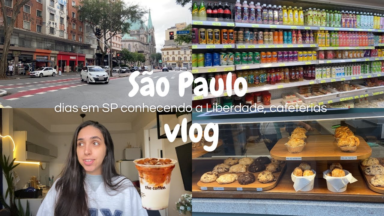 São Paulo vlog | conhecendo a Liberdade, cafeterias e tour pelo airbnb