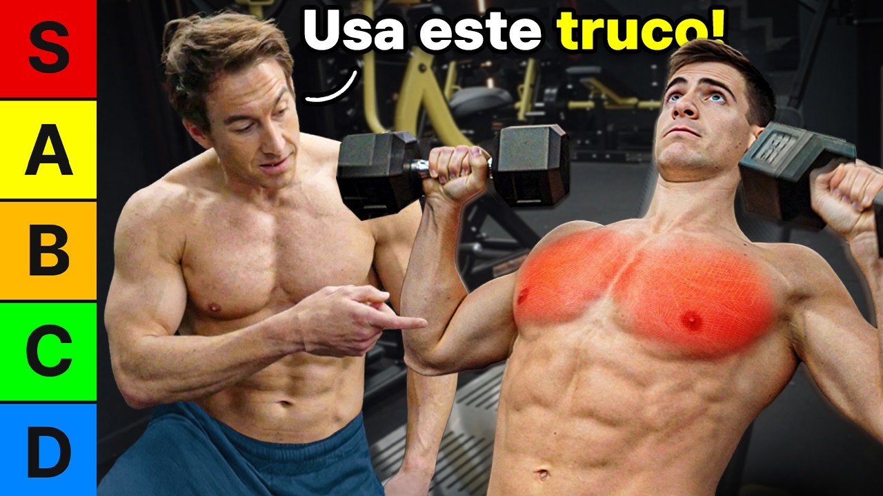 Clasificamos los Ejercicios de PECHO de Peor a Mejor (con un Experto Culturista)