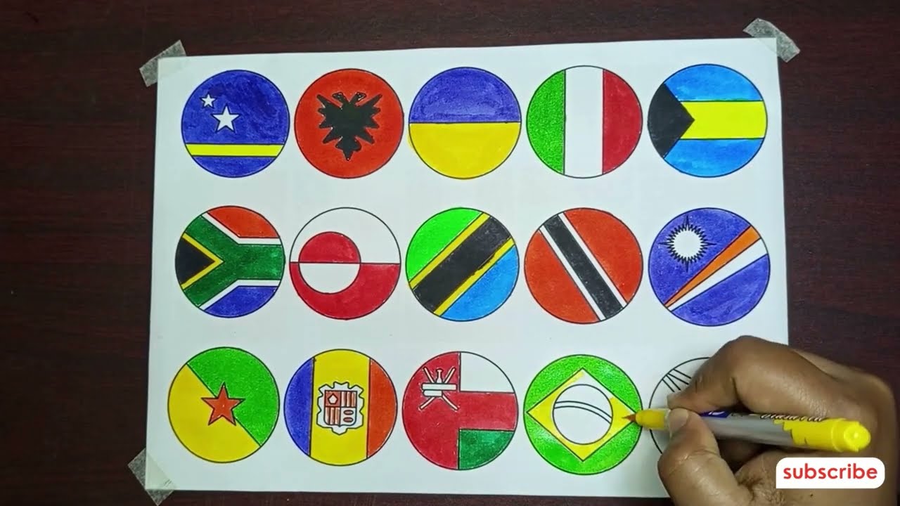15 Stunning Flag Art Designs &ndash; A Fusion of Colors & Creativity! 🎨✨ #flagart