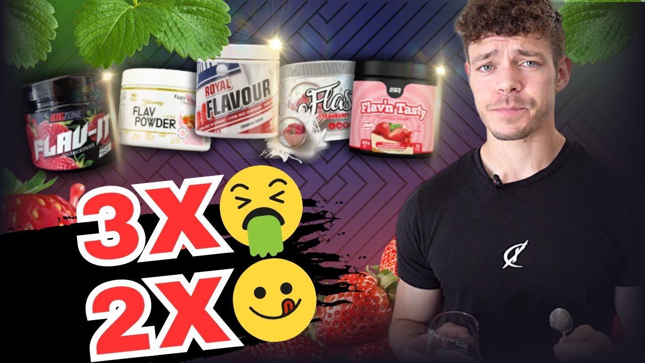 Was ist das beste Erdbeere Geschmackspulver? | Fitness Food Corner