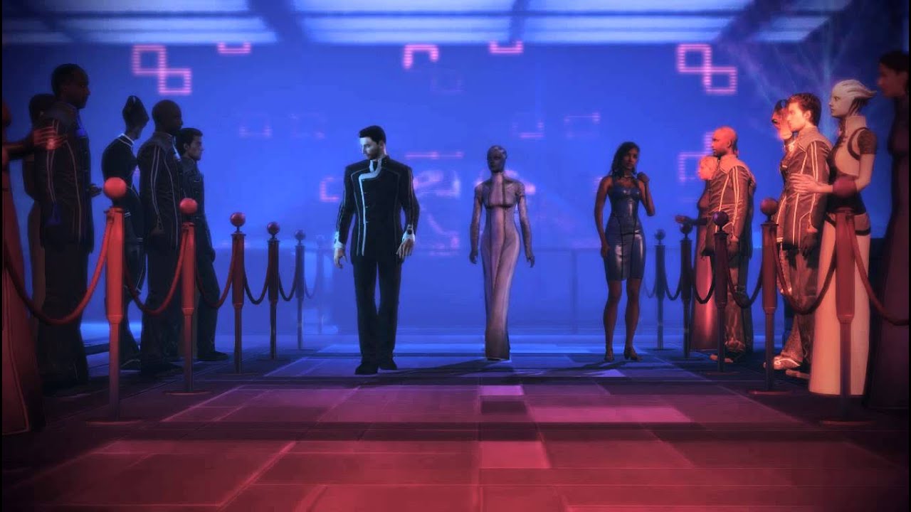 Mass Effect 3: Citadel. Реплики напарников в казино