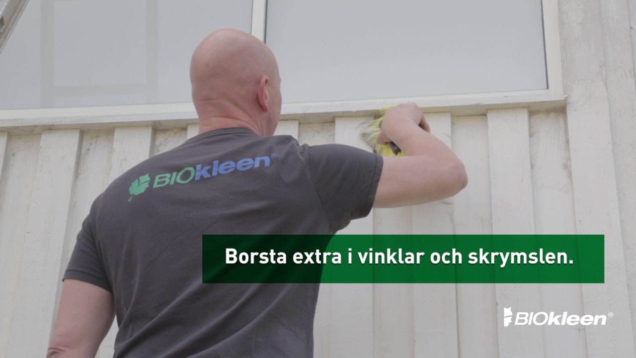BIOkleen instruktionsfilm: Fasadvätt TX