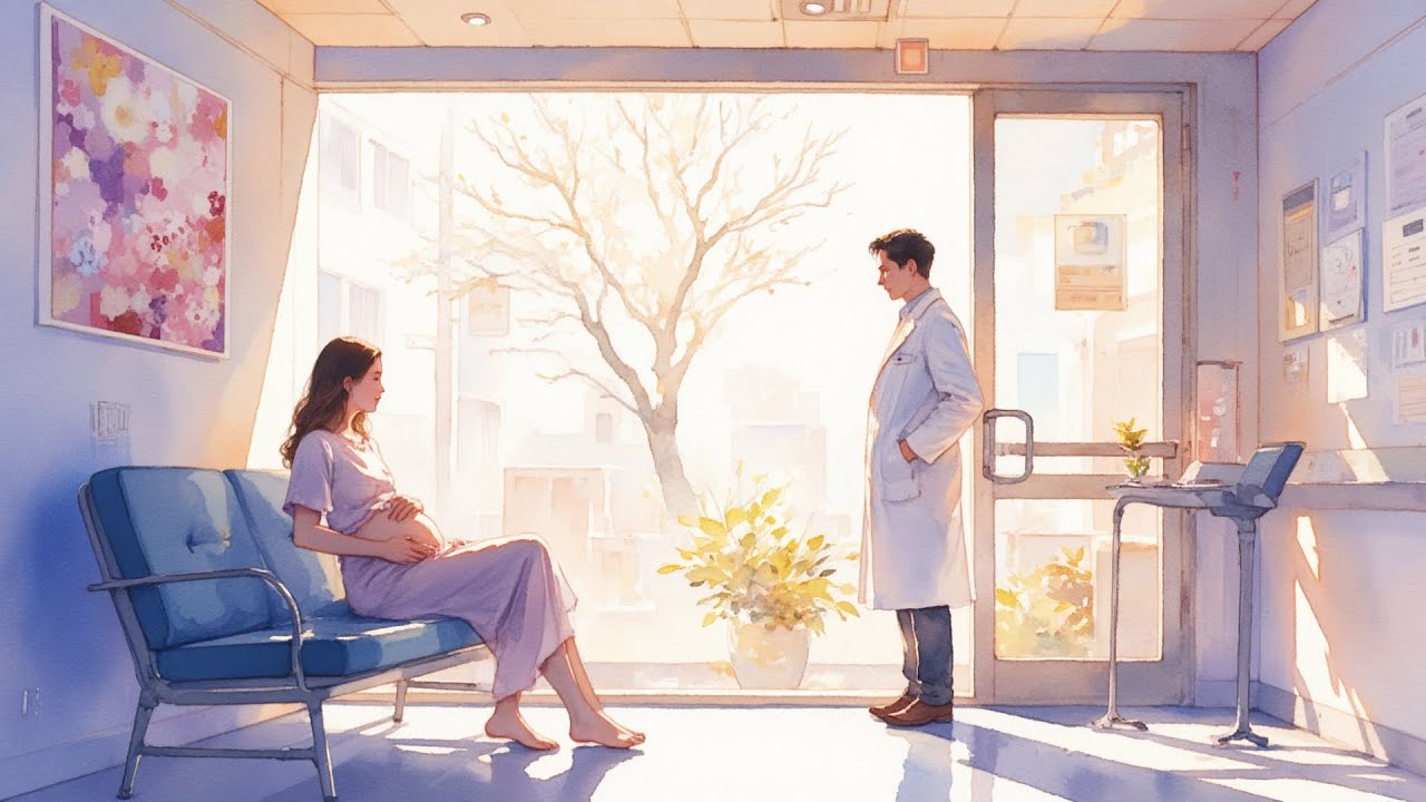 [AI Ficción] Dos años después de la ruptura, nos reencontramos en el ginecólogo. Cuando vio mi...