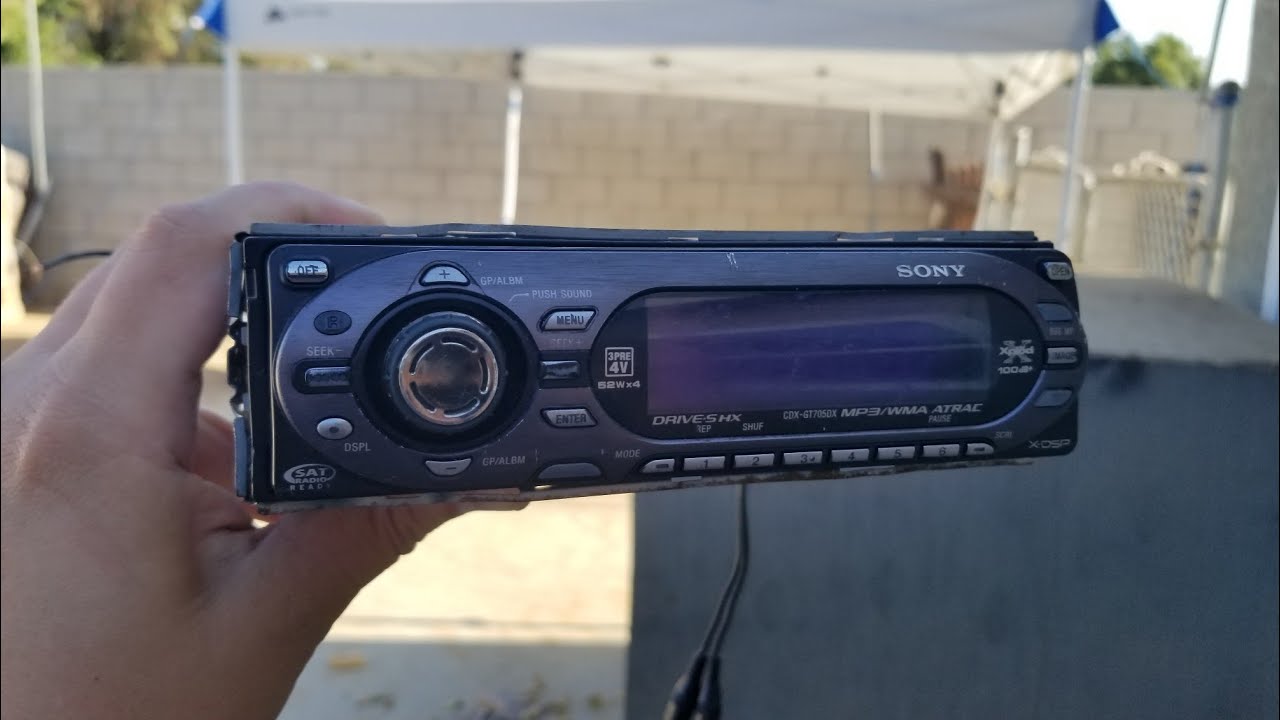 Sony CDX-GT705DX Test For Sale