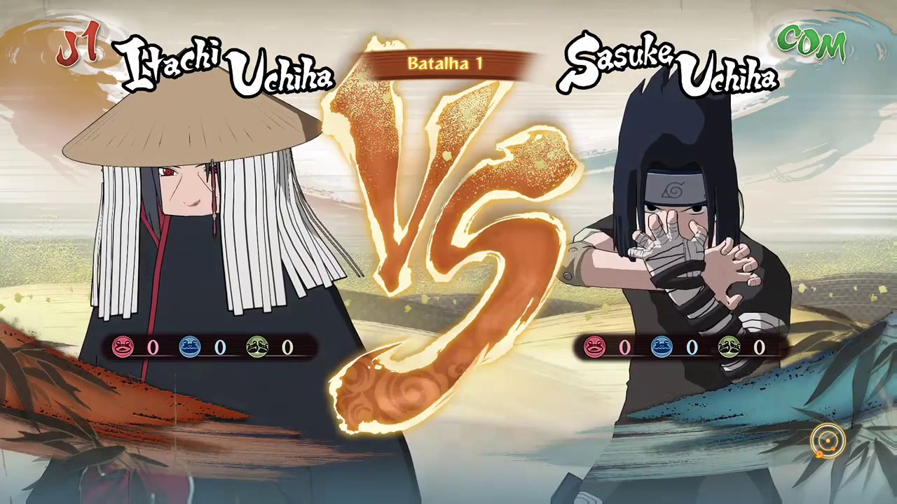 Naruto Storm 4 Dublado PT-BR Itachi vs Sasuke (Clássico)