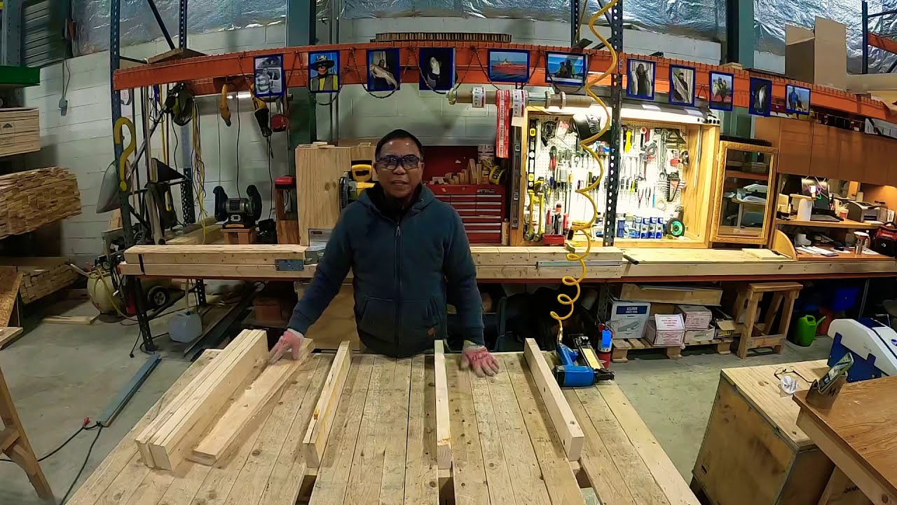 How to make a skid / Pallet