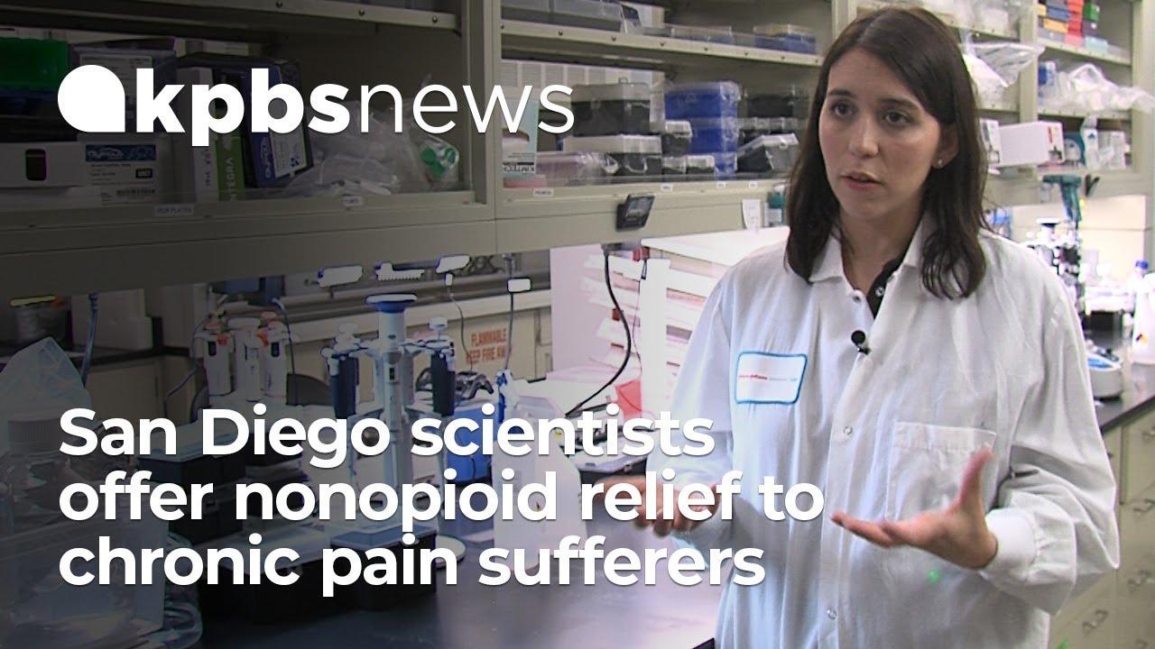 San Diegan scientists offer non-opioid relief to chronic pain sufferers