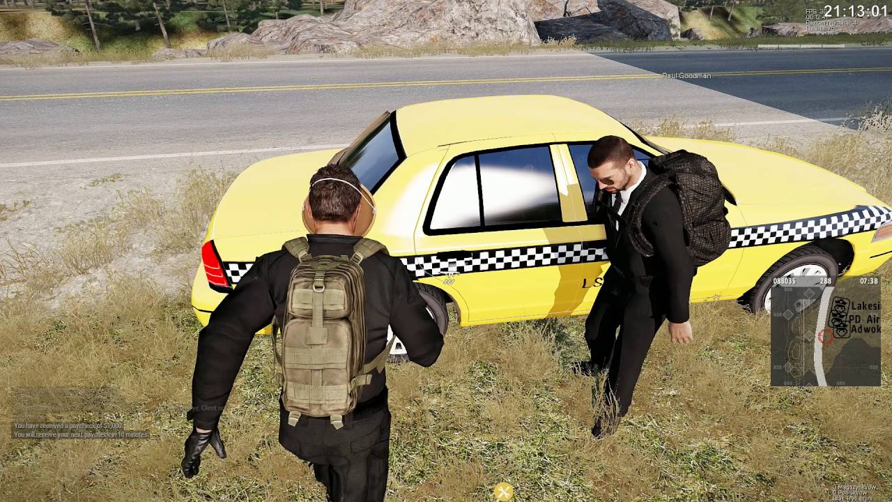 ARMA III Altis Life (Stan Lakeside) - Od taksówkarza do napadu /11.06.16 #11