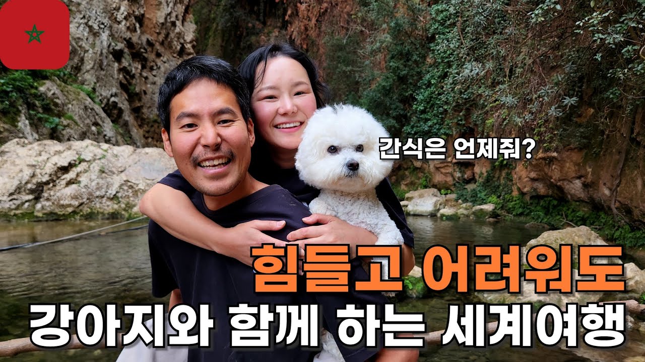 🇲🇦 모로코 마지막 이야기 🚎 유라시아 횡단 캠핑카 강아지 세계여행 [106]