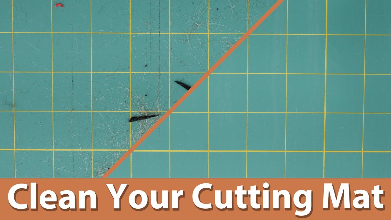 How to Clean Your Cutting Mat - Maintenance
