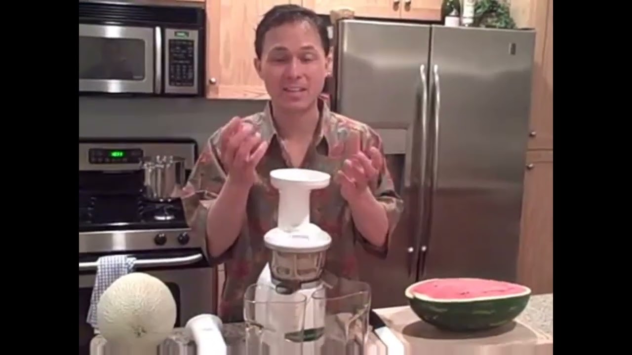 Juicing Omega Vert Juicer VRT330 John Kohler 2022 Watermelon Recipe