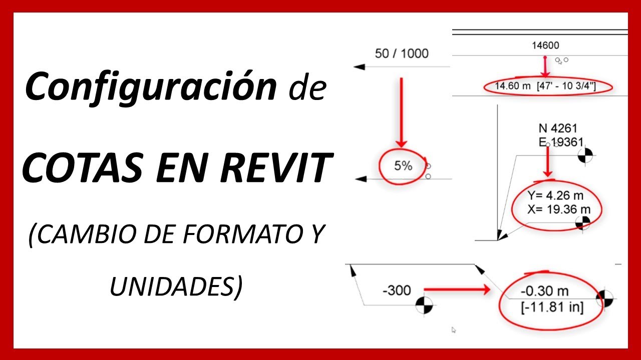 ✅Tutorial Revit ESPA&Ntilde;OL | Configuracion de cotas Principiantes