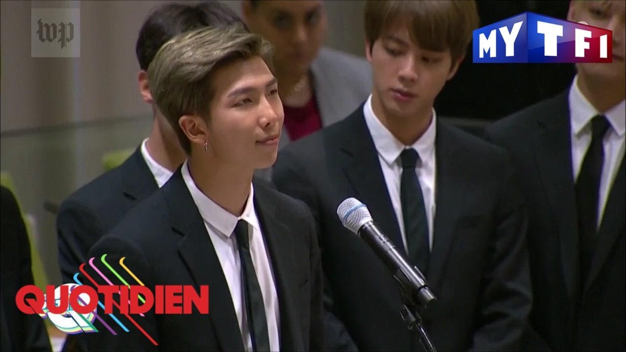 La K-Pop et BTS débarquent à l'ONU | Quotidien avec Yann Barthès