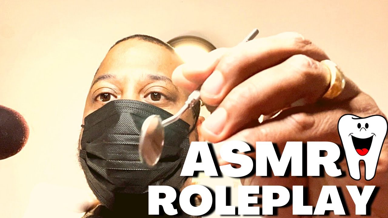 ASMR Roleplay Dentist Teeth Cleaning Dental Hygienist explains How to Brush Clean