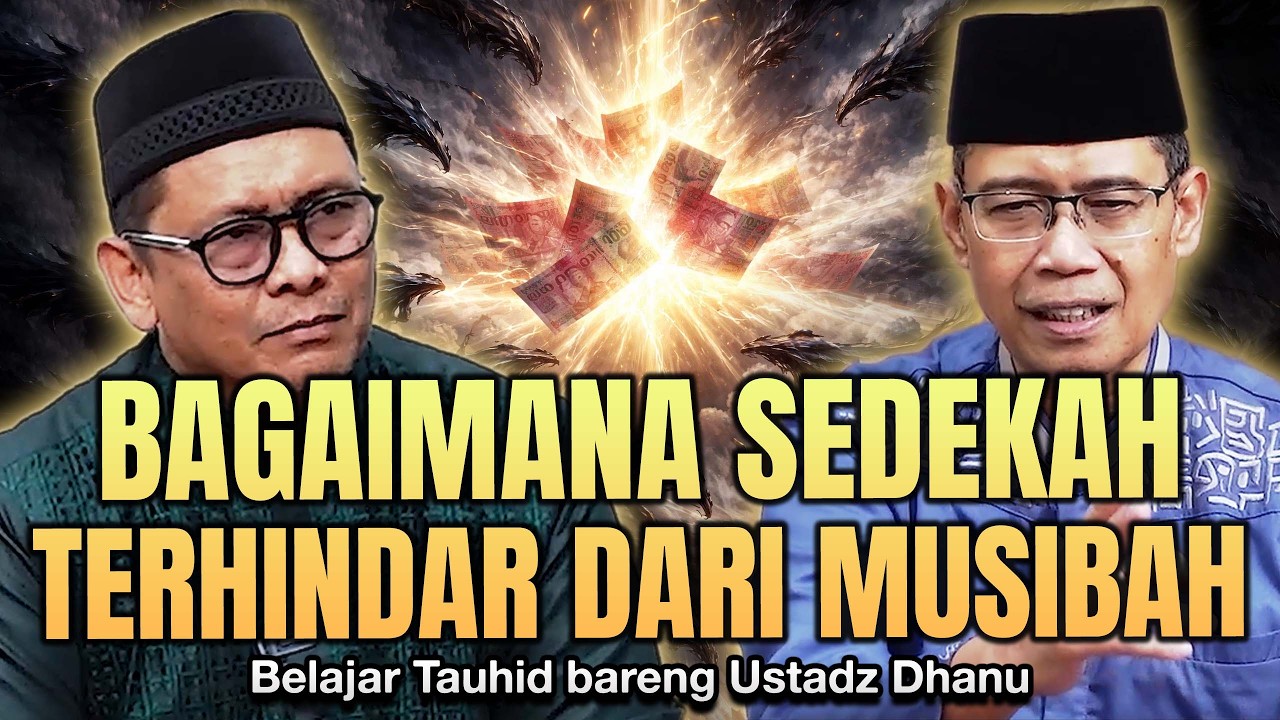BAGAIMANA SEDEKAH TERHINDAR DARI MUSIBAH...??? | Belajar Tauhid Bareng Ustadz Dhanu