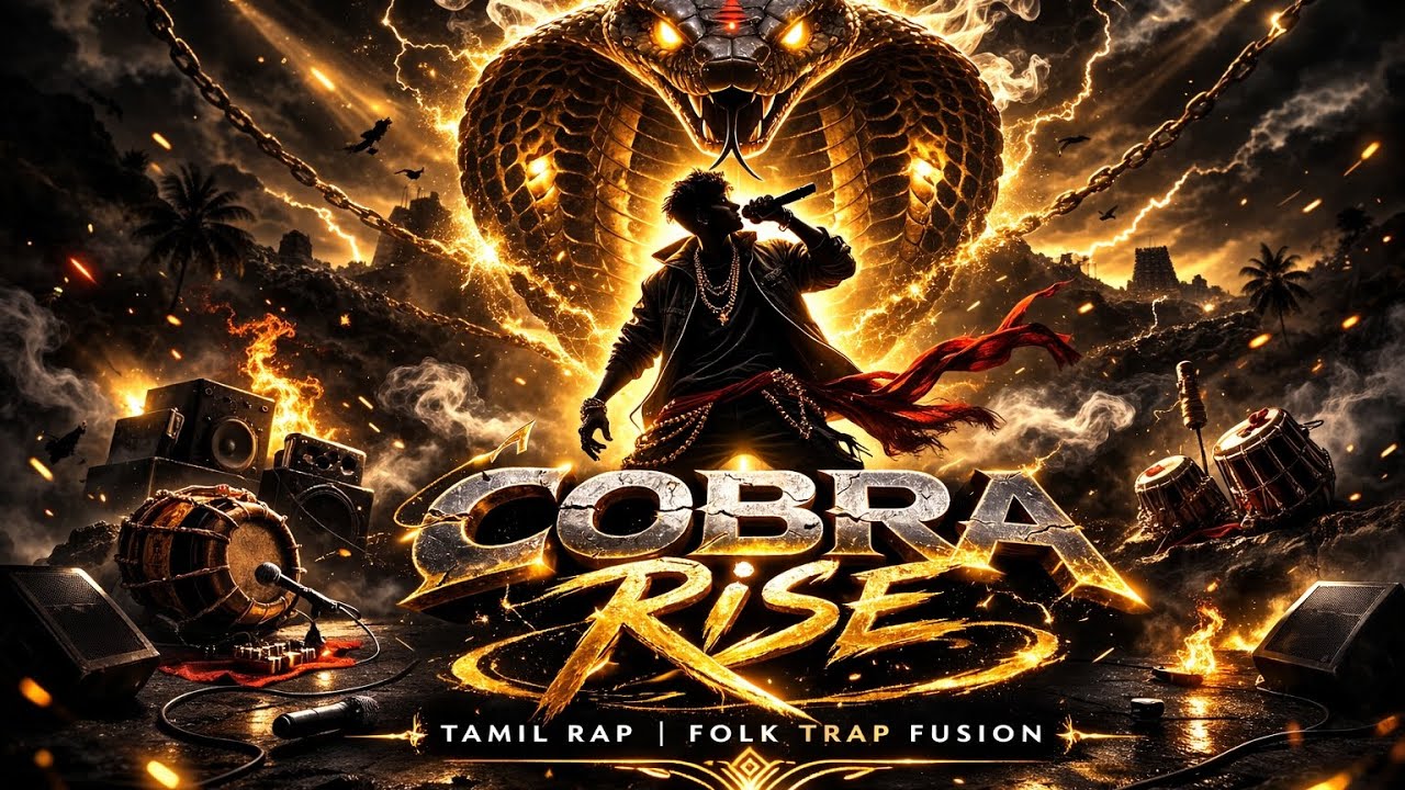 Cobra Rise 🐍🔥 | Rise Up Now | Tamil Rap x Magudi Folk Fusion | JK_Songs