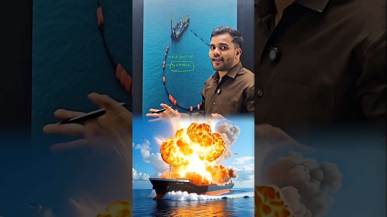 What happens if oil spill in the ocean ? | #science #education #physics #learning #experiment
