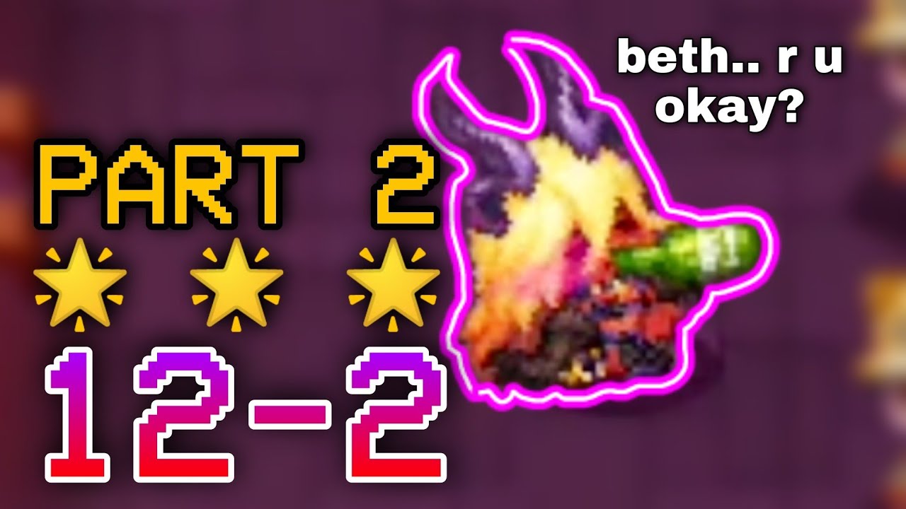 Guardian Tales 12-2 Guide (PART 2 + Full 3 Star) | Downtown Demon World
