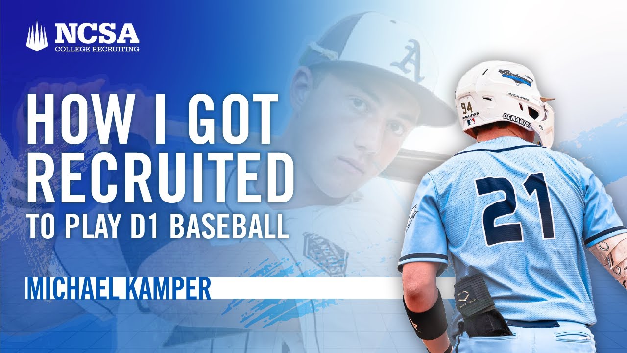 Michael Kamper | How I Got Recruited To Play D1 Baseball