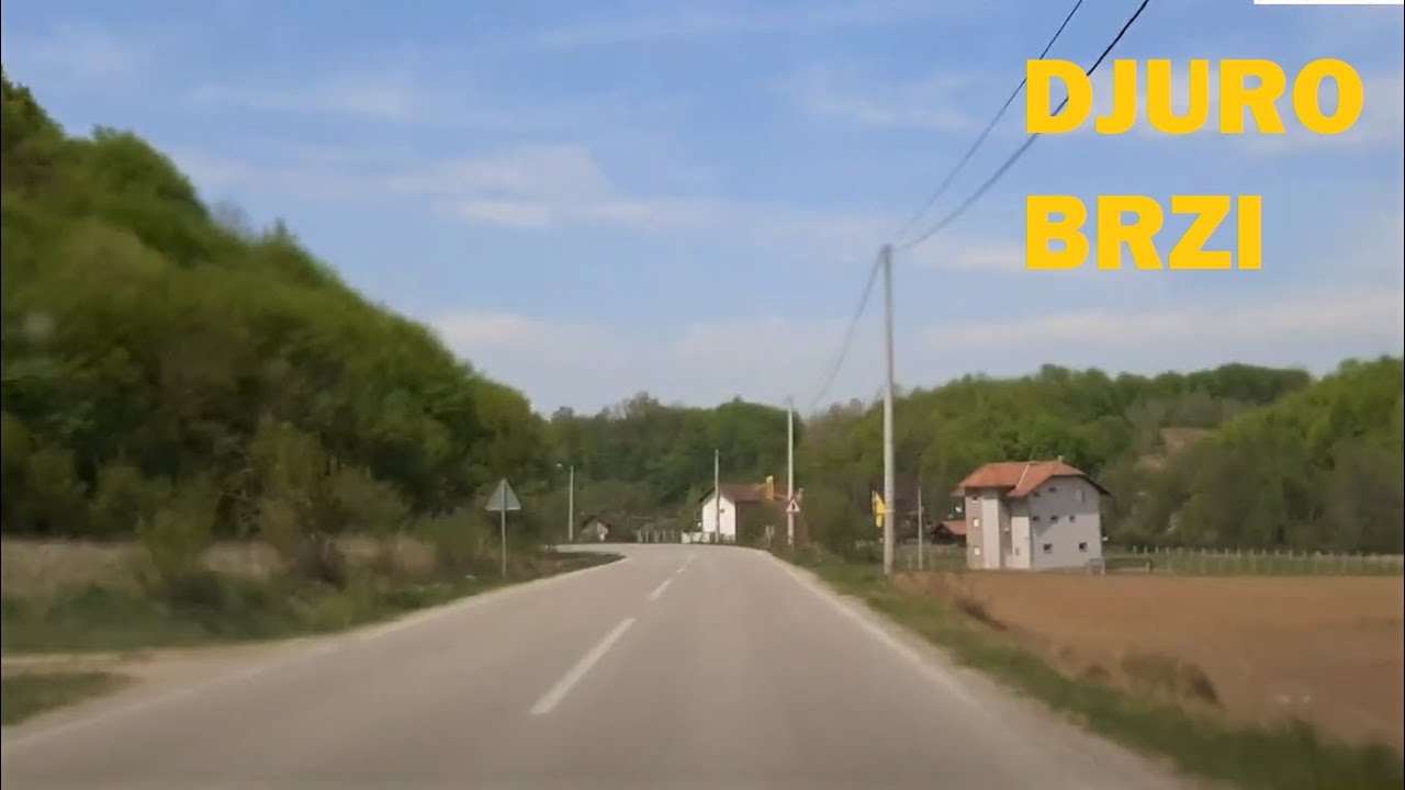 Banjaluka - Saračica - Bistrica - Borkovići -  Bronzani Majdan, regionalni put R405, april 2020.