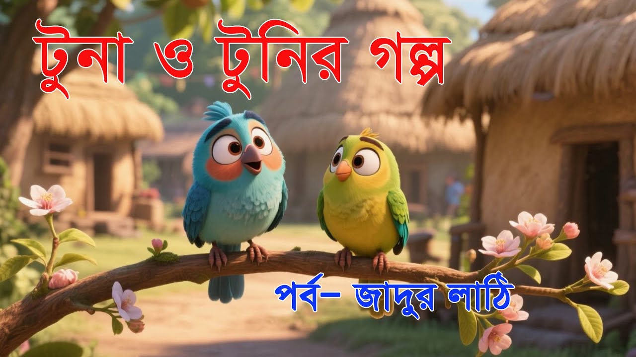 টুনা ও টুনির গল্প – পর্ব জাদুর লাঠি