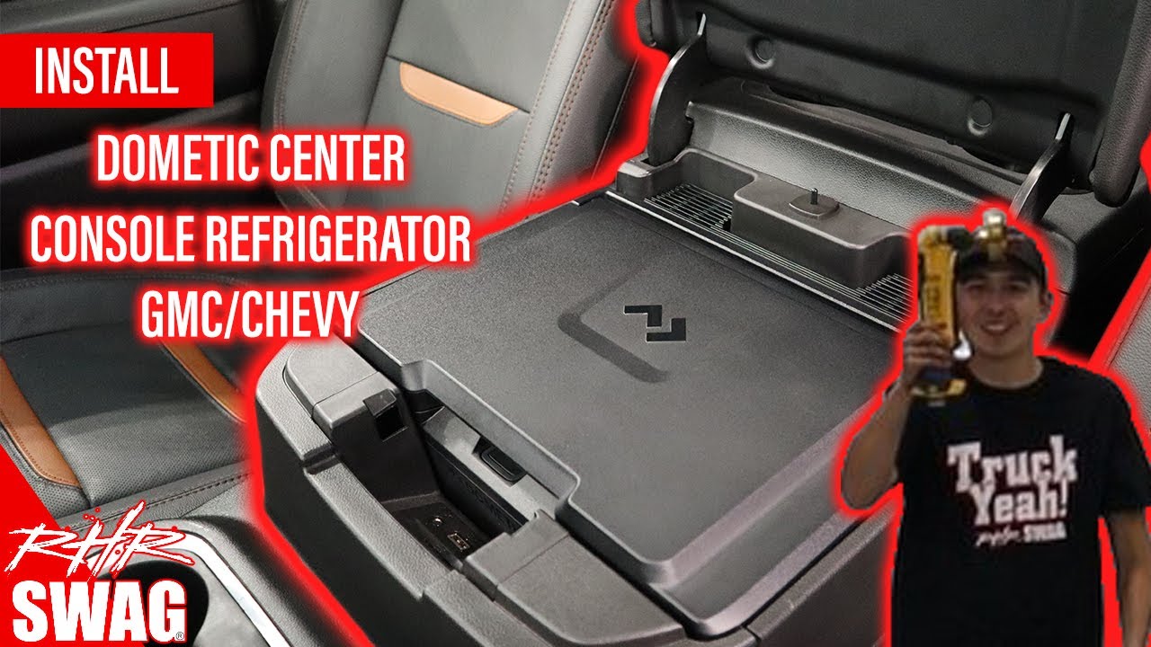 Установка холодильника Dometic Center Console (GMC/Chevrolet)