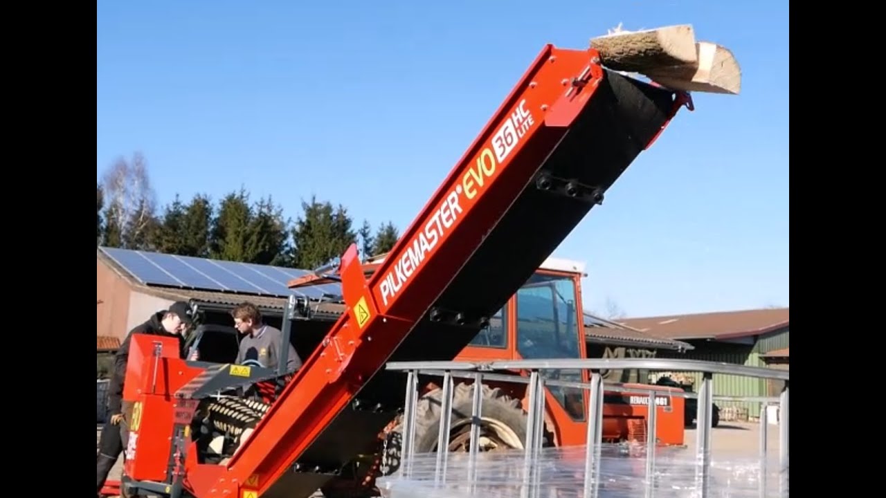 Sägespaltautomat Pilkemaster 36 HC lite mit Traktorantrieb