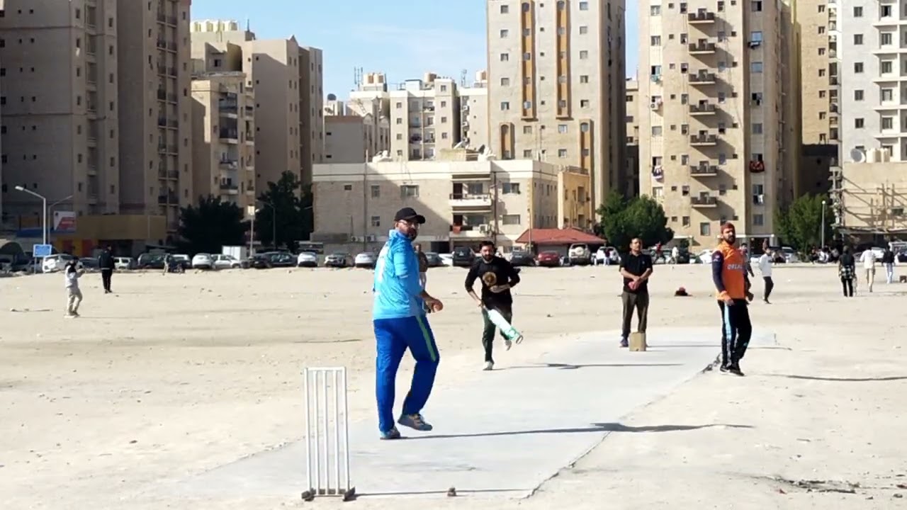 “Street Tape Ball Cricket | Kuwait Boys Power Hitting 💥”