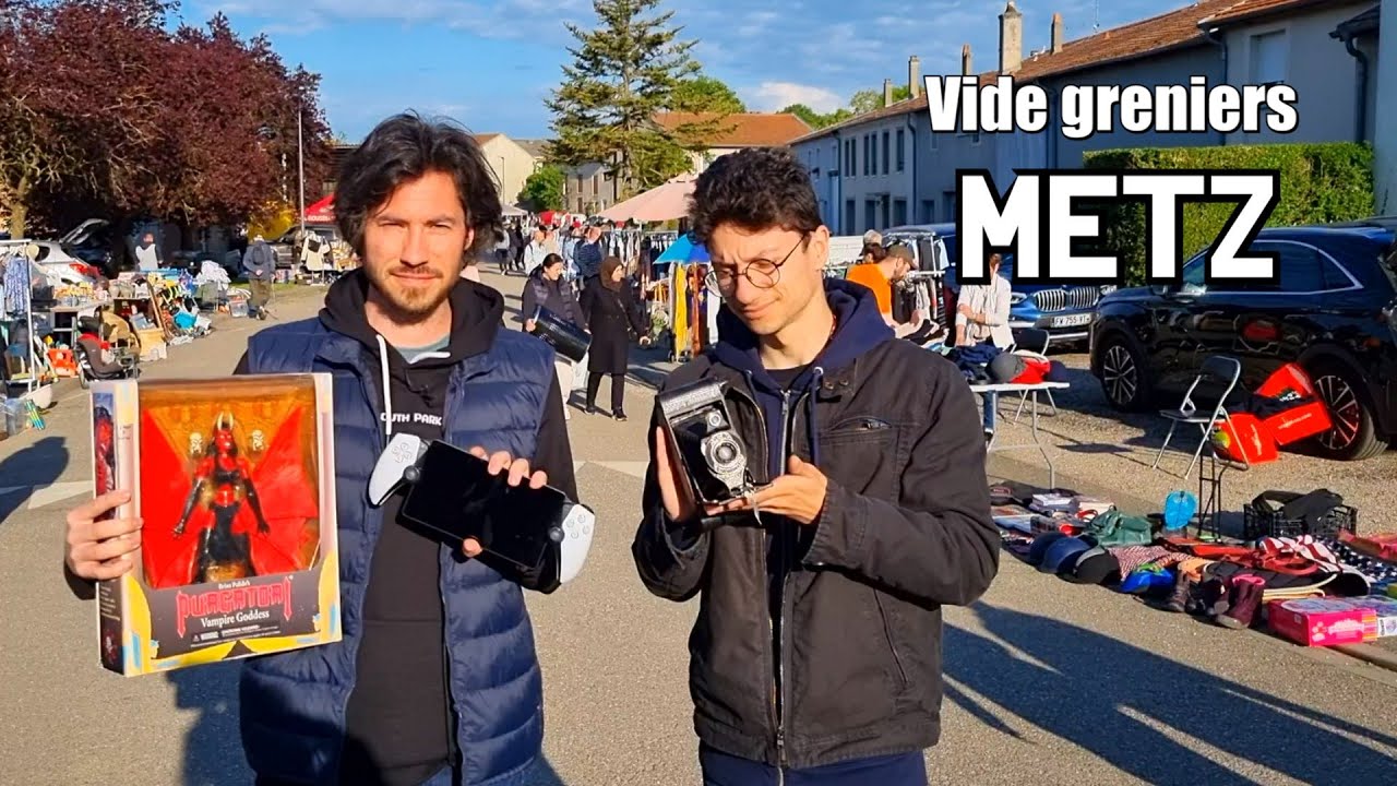 3 JOURS INTENSES de vide greniers à METZ  ( - 450€ )