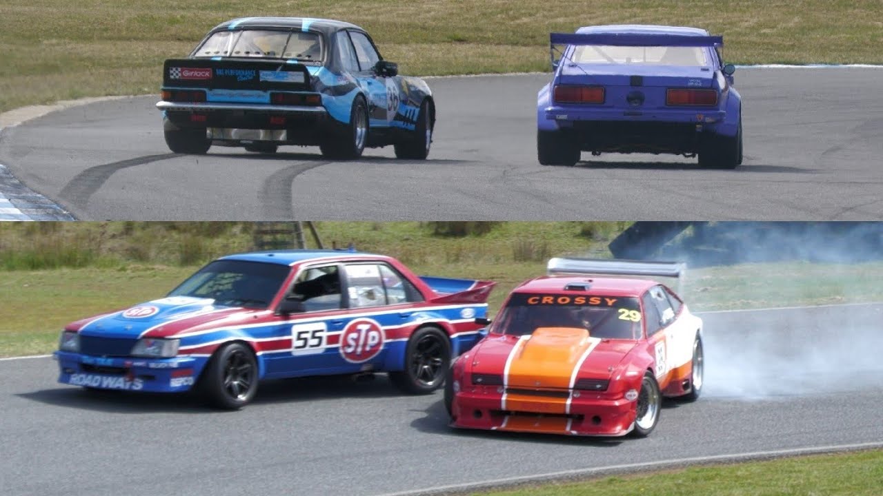 Wild Sports Sedans Race 1 Baskerville Hisotrics 2024 800hp Group C VH Commodore 6L Chev Rover SD1