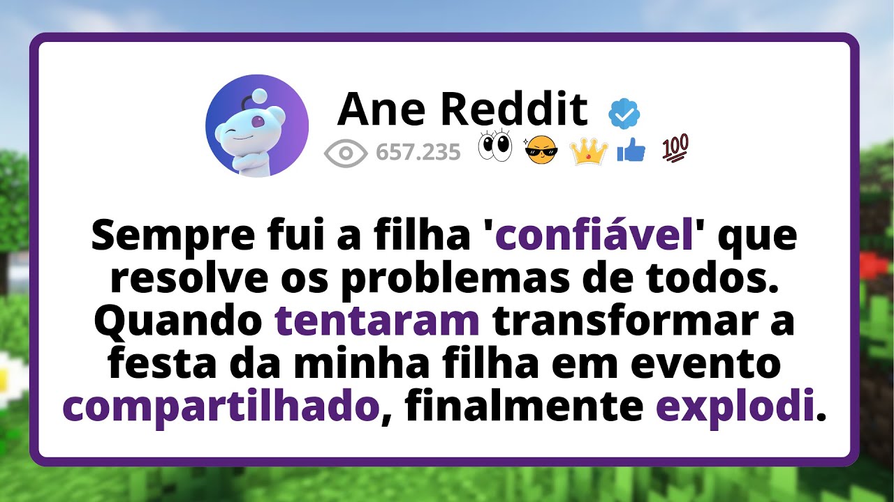 Sempre fui a filha 'CONFIÁVEL' que resolve os PROBLEMAS de todos. Quando TENTARAM transformar a...