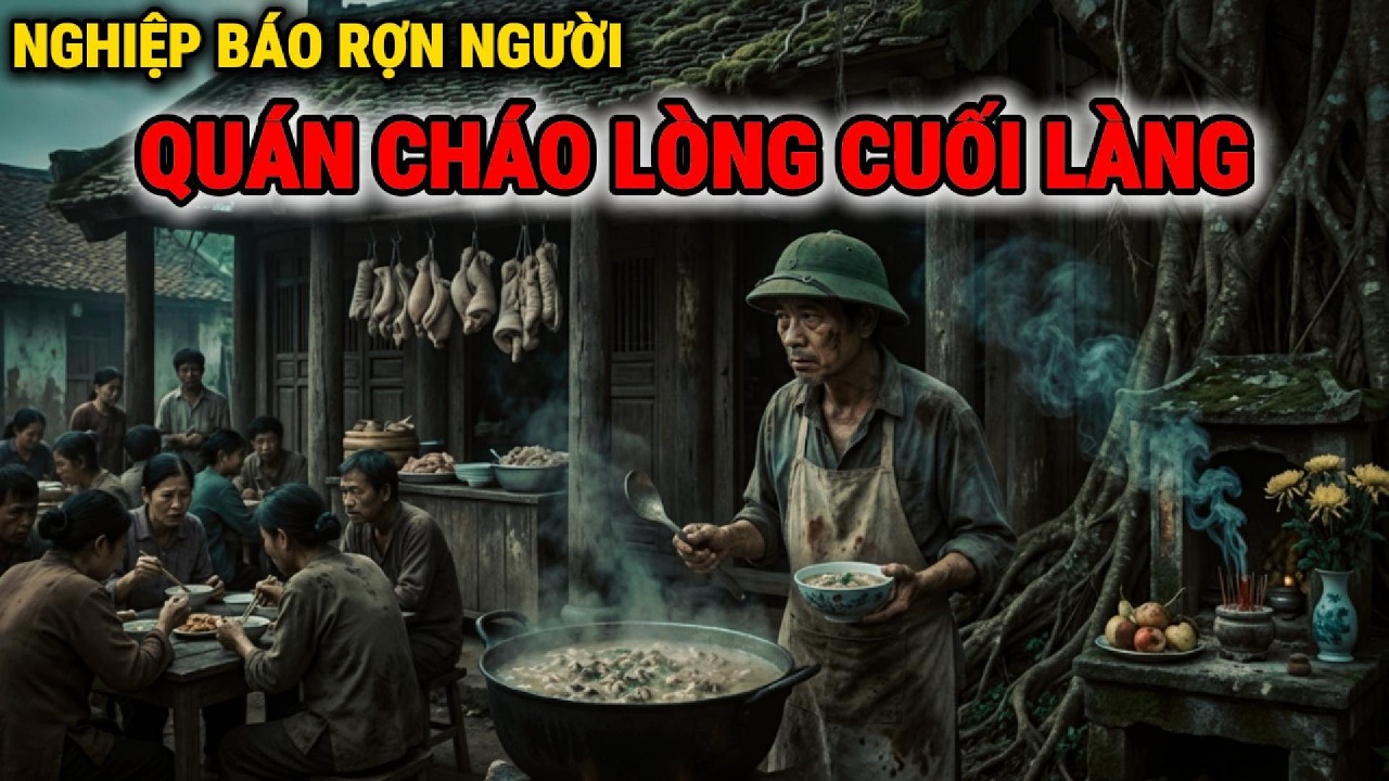 NGHIỆP BÁO Rợn Người Ở Quán Cháo Lòng Cuối Làng | NHÂN QUẢ BÁO ỨNG