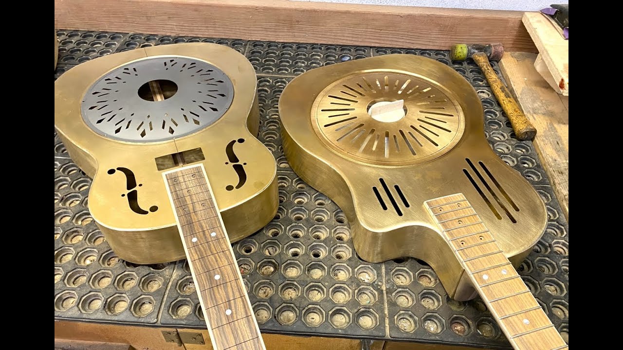 Bronze Resonator Guitar Build | Ep 4 | Penultimate episode