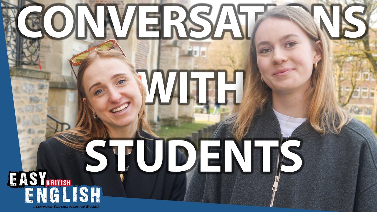 Can GERMAN STUDENTS Make CONVERSATIONS in ENGLISH? | Easy English 222