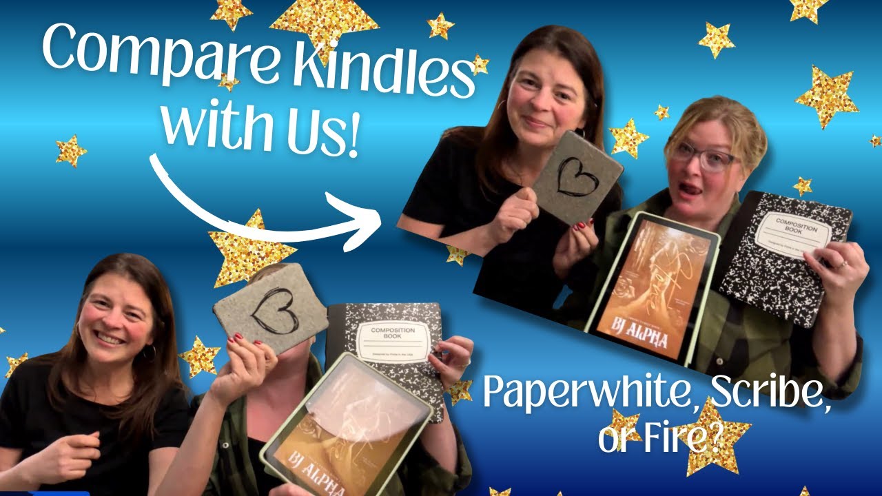 Let's Compare Kindles: I bet my 10 inches is better than your 6 inches 😆