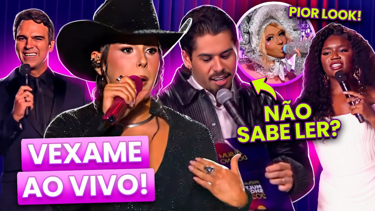 PIORES MOMENTOS DO PREMIO MULTISHOW 2025 NA GLOBO! | Virou Festa