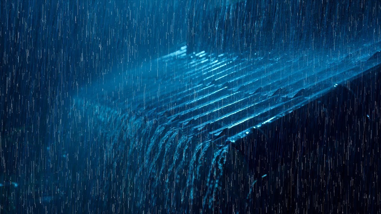 Deep Sleep Instantly With Heavy Rain On Roof & Thunder | Relaxing Rain Sounds For Sleep