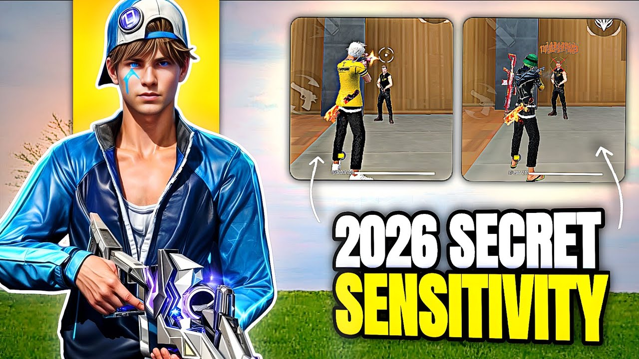2026 Best Sensitivity ⚙️🔥 | Aim Recoil 100% Solved | Free Fire Secret 200 Sensitivity For Mobile