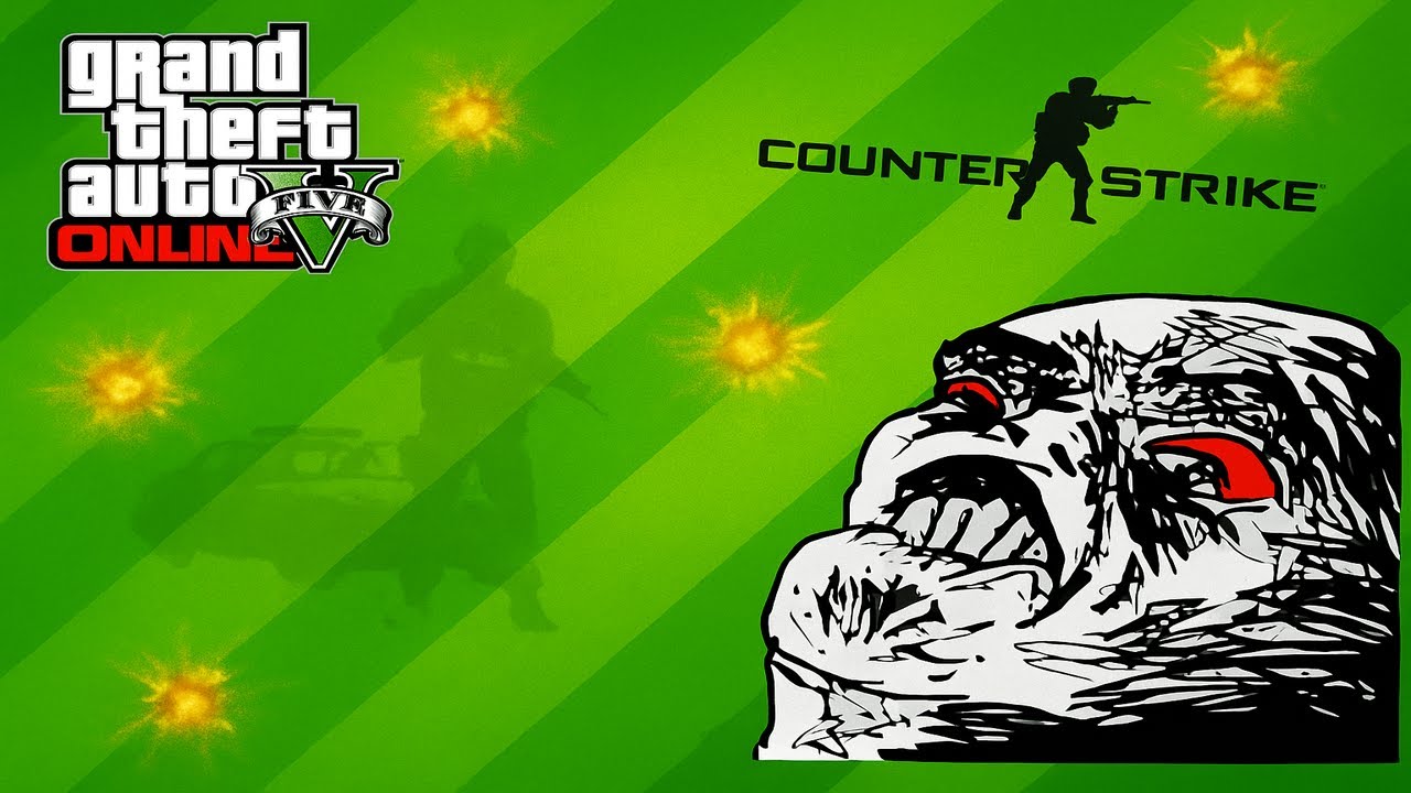 INVISIBLE COPS!?!?!? II Gta V & CounterStrike (Funny Moments)