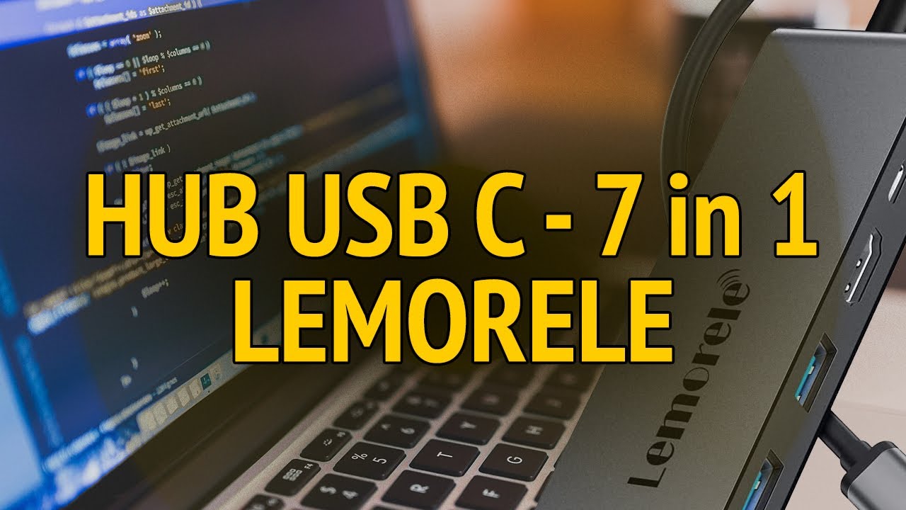 RECENSIONE Hub USB-C 7 in 1 di LEMORELE