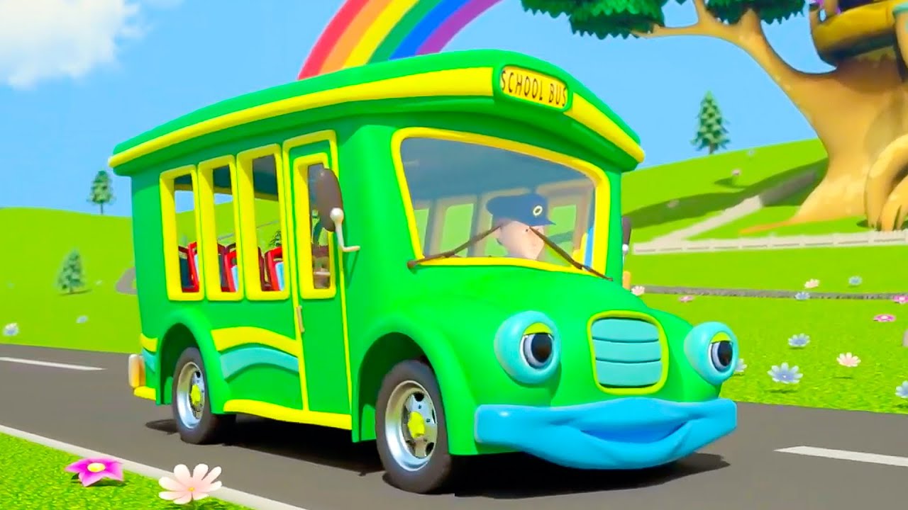 Wheels On The Vehicles : Learn Street Vehicles Baby Songs & Nursery Rhymes